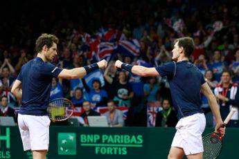 Andy Murray "negocia" con su hermano Jamie una posible asociación de dobles para Wimbledon