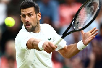 Novak Djokovic, a la semifinal de Wimbledon tras la retirada por lesión de Alex de Miñaur