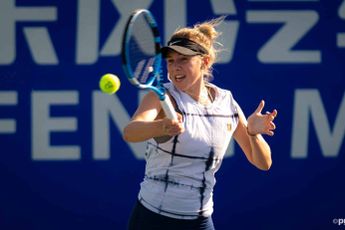 (VIDEO) "Second day back at it": Anisimova shares insight into break from sport