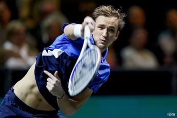 "For sure I'm watching a little bit" - Medvedev aware of battle for No. 1