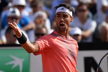 "Desrespeito pela minha história": Fognini fala sobre a exclusão da Taça Davis