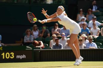 Petra Kvitova snaps Haddad Maia's 13-match winning streak on Grass in Eastbourne