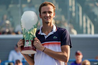 Medvedev reveals he uses Cincinnati trophy as a vase, gains tournament approval: "We use it for the flowers"