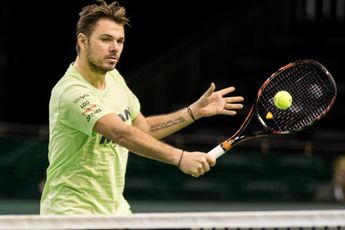 "ITF any comment?": Wawrinka sides with ITF player complaining at state of courts in Albuquerque