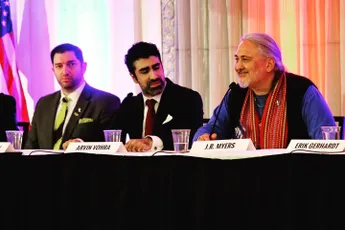 Civility and pleas to be heard mark ‘debate’ among 18 marginal candidates