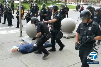 Claim: The 75-year-old Buffalo protester seriously injured by police is part of antifa. Fact check: False