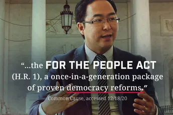 First HR 1 ad campaign is about keeping purple district Democrats in the fold