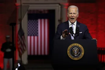 Biden delivers partisan call to defend democracy