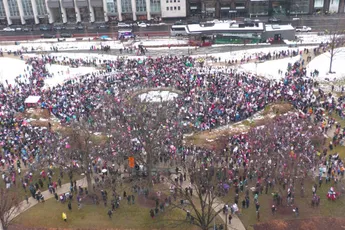 Thousands gather for People’s March on Washington
