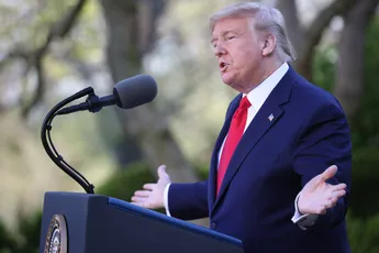 Trump linking of easing voting rules to GOP woes creates knowing fury on the left