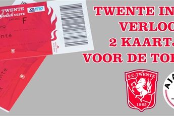 Wij verloten 2 kaartjes voor de topper FC Twente - Ajax