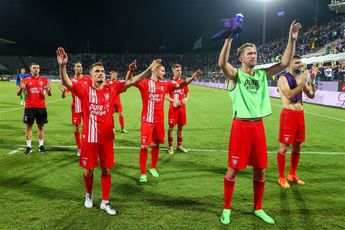 In beeld: FC Twente houdt hoop na goede tweede helft in Florence