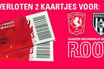WIN 2 kaartjes voor FC Twente - Heracles Almelo