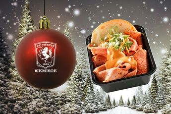 Gratis #IKMISOE kerstbal bij matchdaypakketten VVV - FC Twente