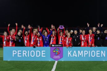 FC Twente (v) geeft Fortuna pak slaag, is winterkampioen en pakt de periodetitel