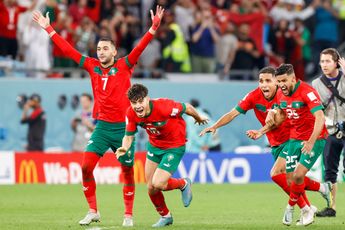 Ziyech en Marokko zorgen voor megastunt door Spanje uit het WK te kegelen