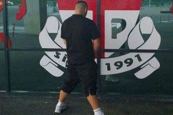 UPDATE: Heracles supporter plast over logo Vak P