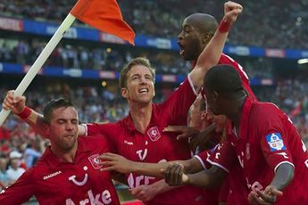 Bekerheld 2011 Marc Janko feliciteert FC Twente met overwinning op Ajax