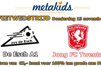 Jong FC Twente speelt benefietwedstrijd in Oldenzaal