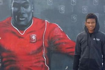Pupil Blaise NKufo traint mee met FC Twente