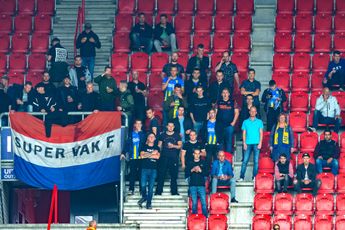 Uitvak matig gevuld tijdens verder uitverkocht FC Twente - RKC