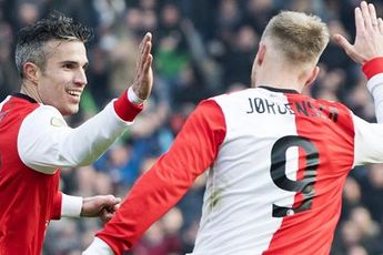Van Persie en Jørgensen worden klaargestoomd voor FC Twente - Feyenoord