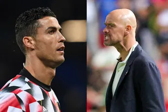 Ronaldo uit felle kritiek op Ten Hag: "Als coach van United kan je dit niet zeggen"