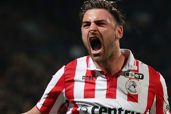 'Sparta verdediger Sander Fischer in beeld bij FC Twente'