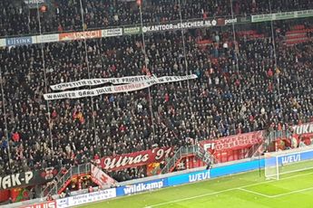 Lof voor supporters FC Twente: "Normaal gaan ze je uitfluiten, de ArenA was al leeg geweest"