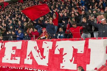 Supporters FC Twente het enige lichtpuntje: "De enige Tukkers die in vorm waren"