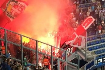 FOTO: Supporters FC Twente overstemmen Fries volkslied