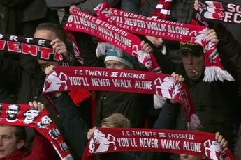 Meereizende FC Twente-supporters krijgen gratis muts en sjaal