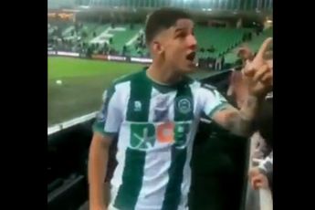 Video | Groningen-speler vliegt bijna supporter aan: "Shut the fuck up!"