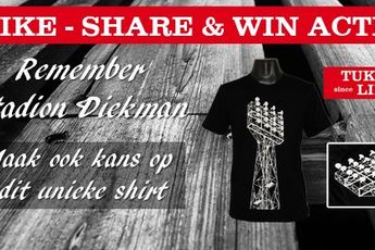 Win dit geweldige 'Remember Diekman' T-Shirt van Tukker Life!