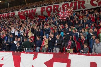 Meer dan 1000 Tukkers volgen FC Twente naar Eindhoven