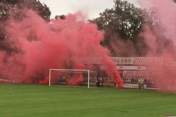 Sfeeractie Vjenne Rednex voorafgaand aan oefenwedstrijd FC Twente