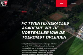 FC Twente / Heracles Academie lanceert nieuwe website