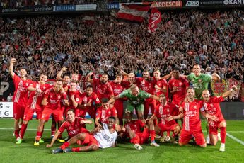 Video | Supporters en spelers vieren overwinning: "Spring voor Twente!"