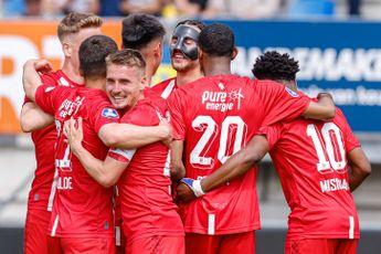 Primeur: FC Twente pakt eredivisie-primeur na zege op RKC