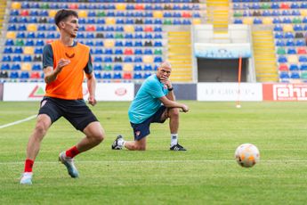 Fotoverslag: Afsluitende training FC Twente in stadion Riga FC