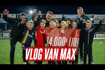 Vlog van Max: 14.000e kidsclub lid verrassen en meedoen met het partijtje