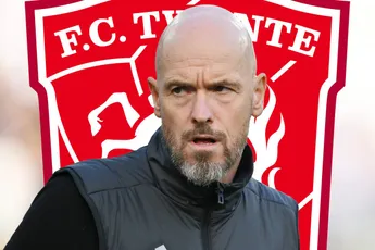 Ten Hag duikt op als coach FC Twente en geeft Verbeek pak slaag