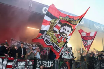 Ondanks boycot toch Sparta-supporters in uitvak Grolsch Veste