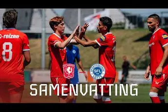 Samenvatting FC Twente - SF Lotte: Booth en Taha belangrijk bij oefenzege