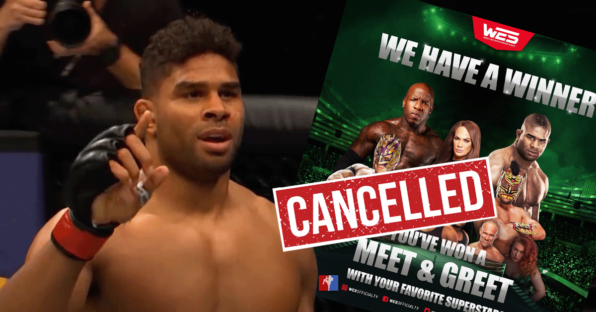 AFGELAST! Debuut Overeem gaat niet door: 'Worstelevent afgeblazen'