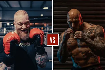 'Softy!' Sterkste man wil tegen Engste man knokken