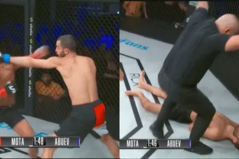 ZIEN! MMA-vechter wint titel met One-Punch knock-out