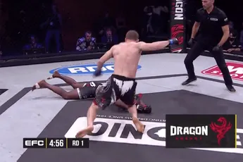 'Snelste KO ooit!' Turbo MMA'er MEPT rivaal ondersteboven (video)