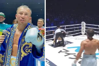 Boksicoon Golovkin tikt Murata eruit in de 9e ronde: 'Klaar voor 3e Canelo gevecht'