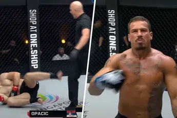 Knock-out koning Inocente sloopt rivaal Opačić in kickboks klassieker (video)